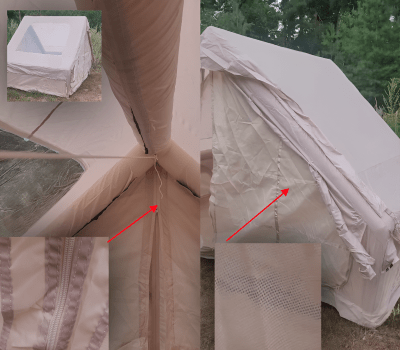 Надувная палатка